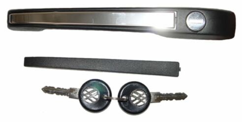 MANIJA EXTERIOR DELANTERA DERECHA CON LLAVE NEGRA PLÁSTICO VOLKSWAGEN ATLAN / JETTA 1987-1992 / CARIBE / GOLF 1987-1992 TYG