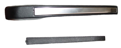 MANIJA EXTERIOR TRASERA IZQUIERDA NEGRA PLÁSTICO VOLKSWAGEN ATLAN / JETTA 1987-1992 / CARIBE / GOLF 1987-1992 TYG