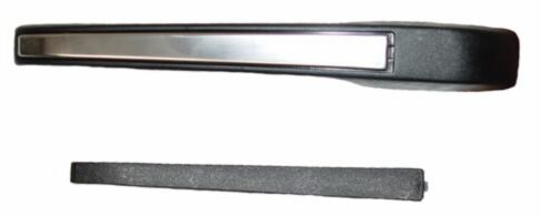MANIJA EXTERIOR TRASERA DERECHA NEGRA PLÁSTICO VOLKSWAGEN ATLAN / JETTA 1987-1992 / CARIBE / GOLF 1987-1992 TYG