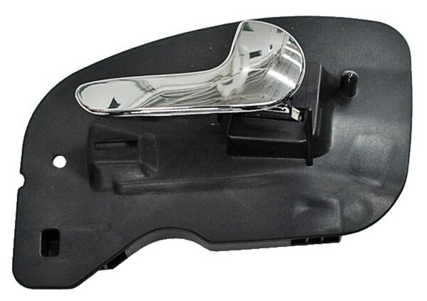 MANIJA INTERIOR DELANTERA DERECHA NEGRA CROMADA PLÁSTICO CHEVROLET CORSA 2002-2008 / TORNADO 2004-2011 / MERIVA 2004-2008 TYG