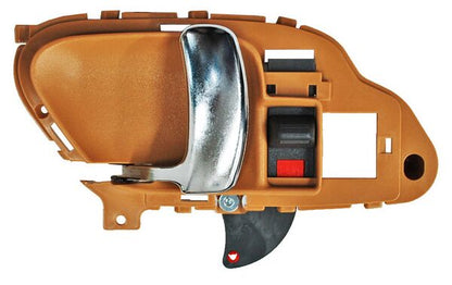 MANIJA INTERIOR IZQUIERDA CROMADA BEIGE PLÁSTICO CHEVROLET PICKUP / SUB / BLAZER / YUKON / TAHOE / ESCALADE 1995-1998 TYG