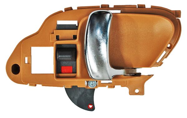 MANIJA INTERIOR DERECHA CROMADA BEIGE PLÁSTICO CHEVROLET PICKUP / SUB / BLAZER / YUKON / TAHOE / ESCALADE 1995-1998 TYG