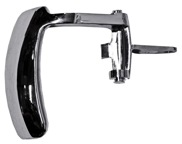 MANIJA INTERIOR IZQUIERDA CROMADA METAL CHEVROLET PICKUP / SUB / BLAZER / YUKON / TAHOE / ECALADE 1995-1998 S / CUERPO OSCAR150 DIC20 TYG