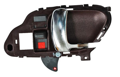 MANIJA INTERIOR DERECHA CROMADA PLÁSTICO CHEVROLET PICKUP / SUB / BLAZER / YUKON / TAHOE / ESCALADE 1995-1998 ROJA TYG