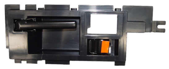 MANIJA INTERIOR DELANTERA IZQUIERDA NEGRA PLÁSTICO CHEVROLET S10 / BLAZER / SONOMA / BRAVADA 1986-1990 TYG