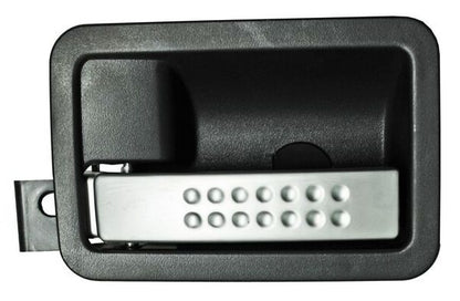 MANIJA INTERIOR DELANTERA IZQUIERDA GRIS PLATA PLÁSTICO DODGE DAKOTA 2005-2012 OSCURO /  / TRAS TYG