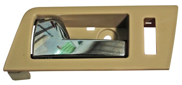 MANIJA INTERIOR DELANTERA IZQUIERDA CROMADA BEIGE PLÁSTICO FORD ESCAPE 2008-2012 TYG