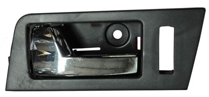 MANIJA INTERIOR DELANTERA IZQUIERDA NEGRA CROMADA PLÁSTICO FORD ESCAPE 2008-2012 / FOCUS / MARINER 2008-2011 / SEGURO ELECTRICO TYG