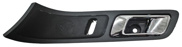 MANIJA INTERIOR DELANTERA IZQUIERDA NEGRA CROMADA PLÁSTICO FORD EXPLORER 2011-2016 BASE TYG