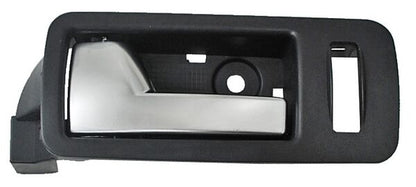 MANIJA INTERIOR DELANTERA IZQUIERDA NEGRA PLATA PLÁSTICO FORD MUSTANG 2005-2014 TYG