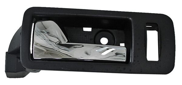MANIJA INTERIOR DELANTERA IZQUIERDA NEGRA CROMADA PLÁSTICO FORD MUSTANG 2005-2014 TYG