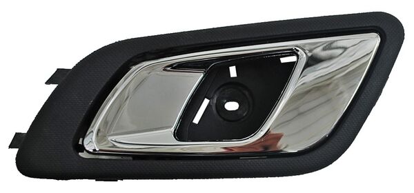 MANIJA INTERIOR TRASERA IZQUIERDA NEGRA CROMADA PLÁSTICO FORD RANGER 2013-2022 TYG