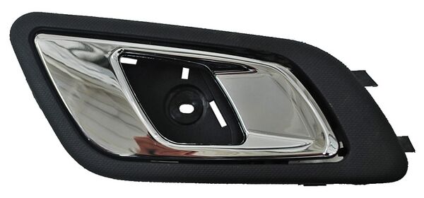 MANIJA INTERIOR TRASERA DERECHA NEGRA CROMADA PLÁSTICO FORD RANGER 2013-2022 TYG