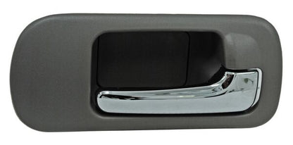 MANIJA INTERIOR DELANTERA DERECHA SIN HOYO CROMADA PLÁSTICO HONDA CIVIC 2001-2005 CAFE / P / SEGURO TYG