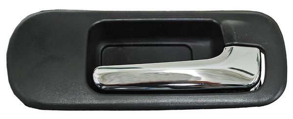 MANIJA INTERIOR DELANTERA DERECHA SIN HOYO NEGRA CROMADA PLÁSTICO HONDA CIVIC 2001-2005 / P / SEGURO TYG