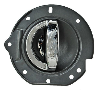 MANIJA INTERIOR DELANTERA DERECHA CROMADA GRIS PLÁSTICO JEEP LIBERTY 2002-2007 / C / BASE TYG