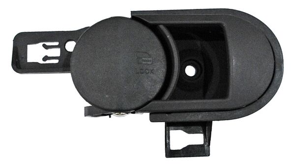 MANIJA INTERIOR DELANTERA DERECHA NEGRA PLÁSTICO JEEP WRANGLER 2009-2010 / TRAS TYG