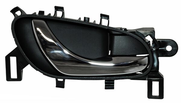 MANIJA INTERIOR DELANTERA DERECHA NEGRA CROMADA NISSAN PICKUP NP-300 / FRONTIER 2016-2025 / X-TRAIL 2015-2022 TYG