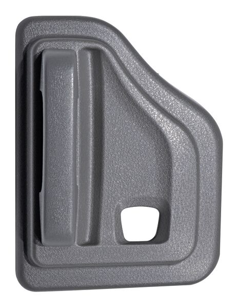 MANIJA INTERIOR DERECHA CON HOYO GRIS PLÁSTICO NISSAN URVAN 2014-2024 PARA SEGURO CORRUGADA PUERTA CORREDIZA TYG