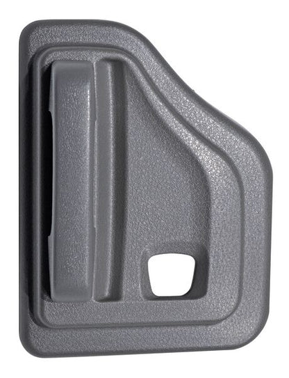 MANIJA INTERIOR DERECHA CON HOYO GRIS PLÁSTICO NISSAN URVAN 2014-2024 PARA SEGURO CORRUGADA PUERTA CORREDIZA TYG