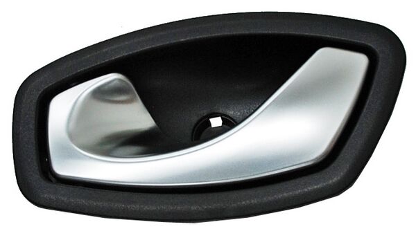 MANIJA INTERIOR DELANTERA IZQUIERDA NEGRA CROMADA PLÁSTICO RENAULT CLIO 2015-2017 / FLUENCE 2015-2017 / LAGUNA 2008-2014 /  / TRAS TYG