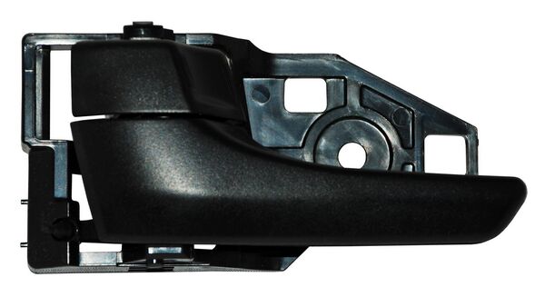 MANIJA INTERIOR DELANTERA IZQUIERDA NEGRA PLÁSTICO TOYOTA HILUX 2016-2025 / TRAS TYG
