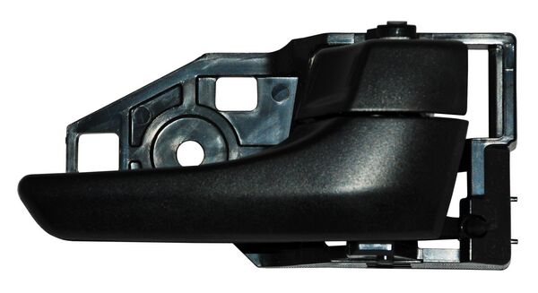 MANIJA INTERIOR DELANTERA DERECHA NEGRA PLÁSTICO TOYOTA HILUX 2016-2025 / TRAS TYG