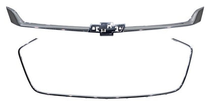 MOLDURA CHEVROLET PARRILLA ONIX 2020-2025 CROM INFERIOR / SUPERIOR JGO 2 PZS 5662 260703 TYG