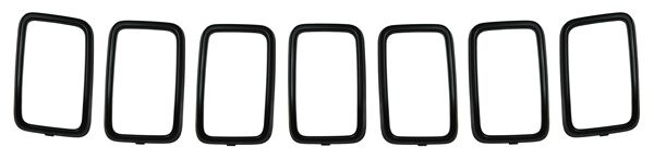 MOLDURA JEEP PARRILLA GRAND CHEROKEE 2017-2022 NEGRO 7 PIEZAS TYG