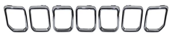 MOLDURA JEEP PARRILLA COMPASS 2023-2025 JGO 7PZS CROM TYG
