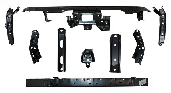 MARCO RADIADOR NISSAN TIIDA 2007-2018 COMPLETO 9 PIEZAS 28711 TYG