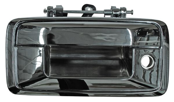 MANIJA CON HOYO CROMADA PLÁSTICO CHEVROLET TAPA CAJA CHEVROLET PICKUP / GMC PU 2014-2015 P / LLAVE TYG