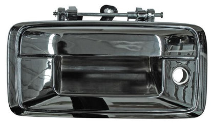 MANIJA CON HOYO CROMADA PLÁSTICO CHEVROLET TAPA CAJA CHEVROLET PICKUP / GMC PU 2014-2015 P / LLAVE TYG