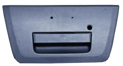 MANIJA SIN EMBLEMA CON HOYO NEGRA PLÁSTICO NISSAN TAPA CAJA FRONTIER 2005-2015 COMPLETA P / LLAVE TYG