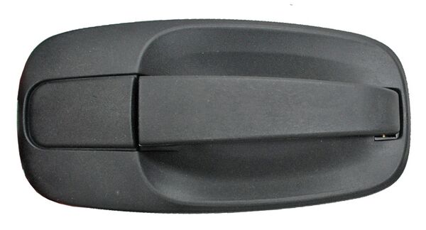 MANIJA TRASERA SIN HOYO PLÁSTICO RENAULT TAPA TRAFIC 2007-2012 CORRUGADA P / LLAVE TYG