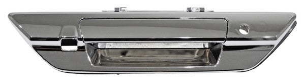 MANIJA CON HOYO CROMADA PLÁSTICO TOYOTA TAPA CAJA HILUX 2016-2025 P / LLAVE P / CAMARA TYG