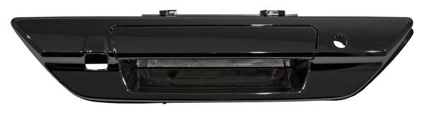 MANIJA CON HOYO PLÁSTICO TOYOTA TAPA CAJA HILUX 2016-2025 P / LLAVE P / CAMARA NEGRO LISA TYG