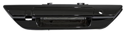 MANIJA CON HOYO PLÁSTICO TOYOTA TAPA CAJA HILUX 2016-2025 P / LLAVE P / CAMARA NEGRO LISA TYG