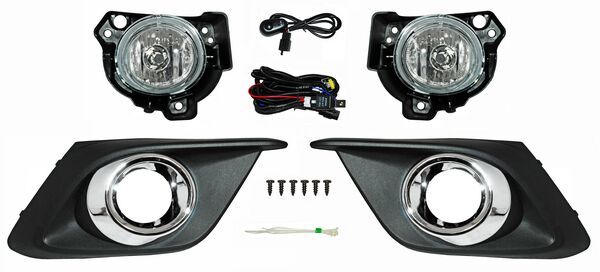 FARO DE NIEBLA MAZDA 3 2014-2016 C / PARRILLA FILO CROM JGO 352 28705 680.01 TYG