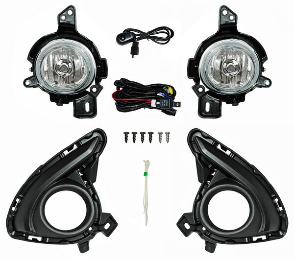 FARO DE NIEBLA MAZDA 2 2016-2019 C / PARRILLA JGO 352 TYG