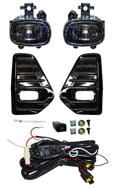 FARO DE NIEBLA NISSAN KICKS 2021-2025 LED C / PARRILLA JGO 352 TYG