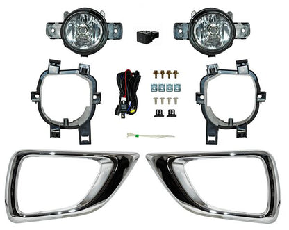 FARO DE NIEBLA NISSAN PICKUP NP-300 / FRONTIER 2016-2020 C / BISEL CROM JGO 352 624 TYG
