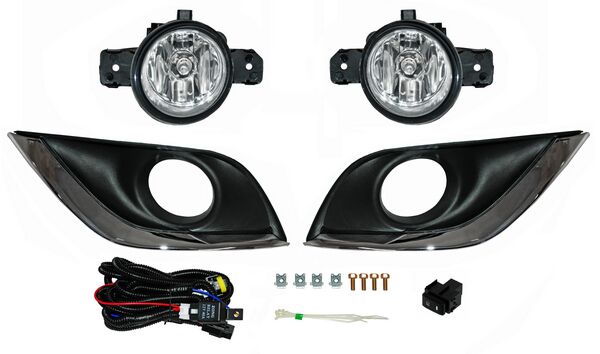 FARO DE NIEBLA NISSAN VERSA 2015-2019 / V-DRIVE 2020-2023 C / REJILLA FILO CROM JGO 352 624 580.04 RDC700 TYG