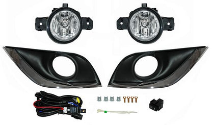 FARO DE NIEBLA NISSAN VERSA 2015-2019 / V-DRIVE 2020-2023 C / REJILLA FILO CROM JGO 352 624 580.04 RDC700 TYG