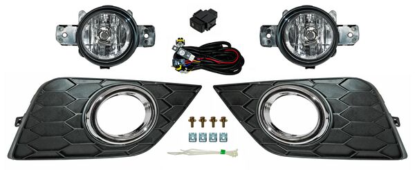 FARO DE NIEBLA NISSAN SENTRA 2017-2020 C / PARRILLA FILO CROM JGO 352 650.04 TYG