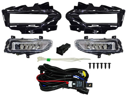 FARO DE NIEBLA NISSAN VERSA 2023-2025 C / REJILLA LED JGO 352 TYG