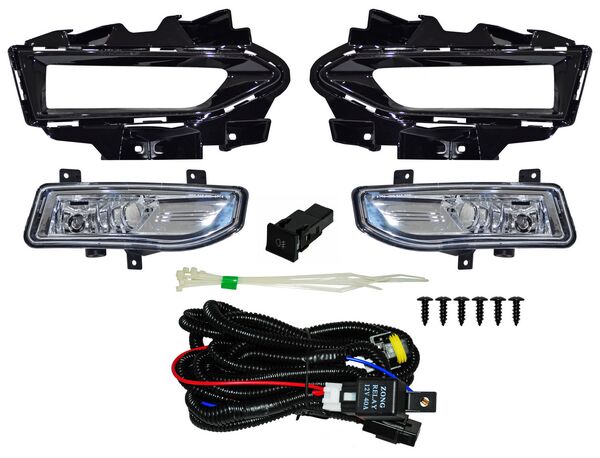 FARO DE NIEBLA NISSAN VERSA 2023-2025 C / REJILLA JGO 352 TYG