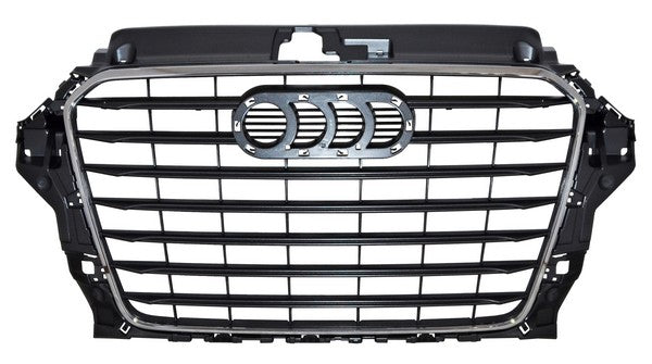 PARRILLA CON MOLDURA CROMADA GRIS AUDI A3 2013-2019 TYG