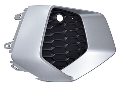REJILLA DERECHO CON HOYO PARA SENSOR SIN FARO DE NIEBLA PLATA AUDI A3 2022-2025 FILO TYG
