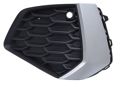 REJILLA IZQUIERDO CON HOYO PARA SENSOR SIN FARO DE NIEBLA PLATA S-LINE AUDI A3 2022-2024 FILO TYG